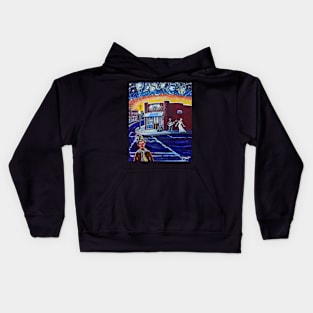 'Night Falls on NoDa' Kids Hoodie